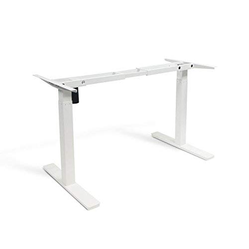 Vifah Autonomous SmartDesk - Height-Adjustable Standing Desk - Single Motor - DIY White Frame (Table top not included)