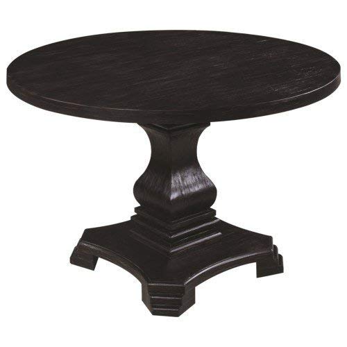 Dayton Round Dining Table Antique Black