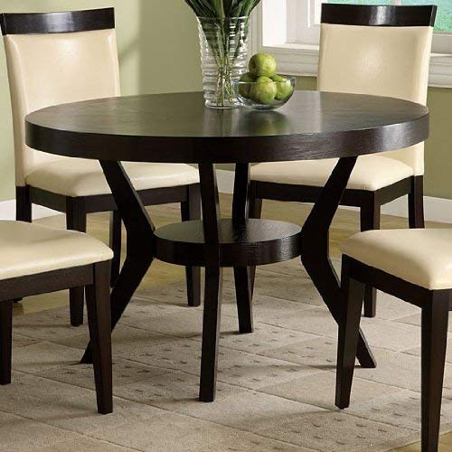 Furniture of America CM3423T Downtown I Pedestal Dining Table