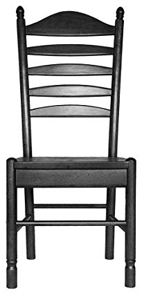 Carolina Cottage Antique Black Whitman Dining Chair