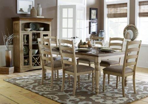 Homelegance Nash Dining Table with Solid Wood Top and Butterfly Leaf