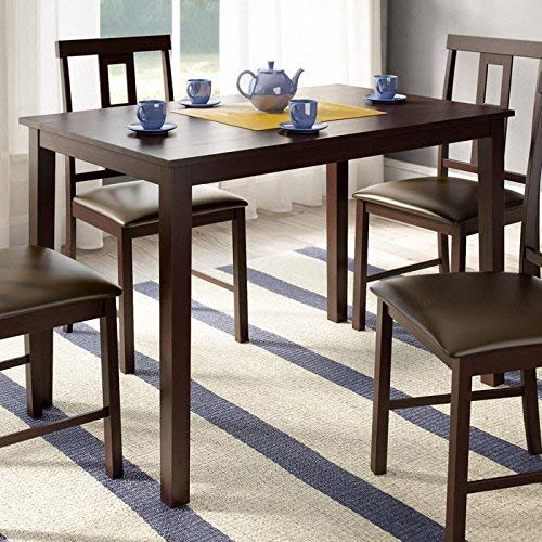 CorLiving Rectangular DKR-599-T Dining Table in Dark Cocoa