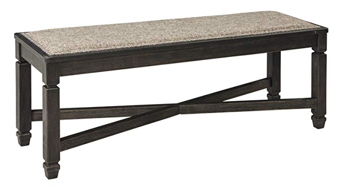 Ashley Furniture Signature Design - Tyler Creek Dining Room Bench - Black/Gray