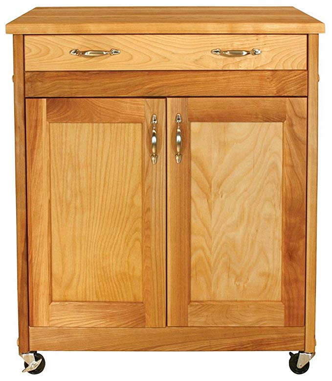 Catskill Craftsmen Designer Island with Flat Panel Doors