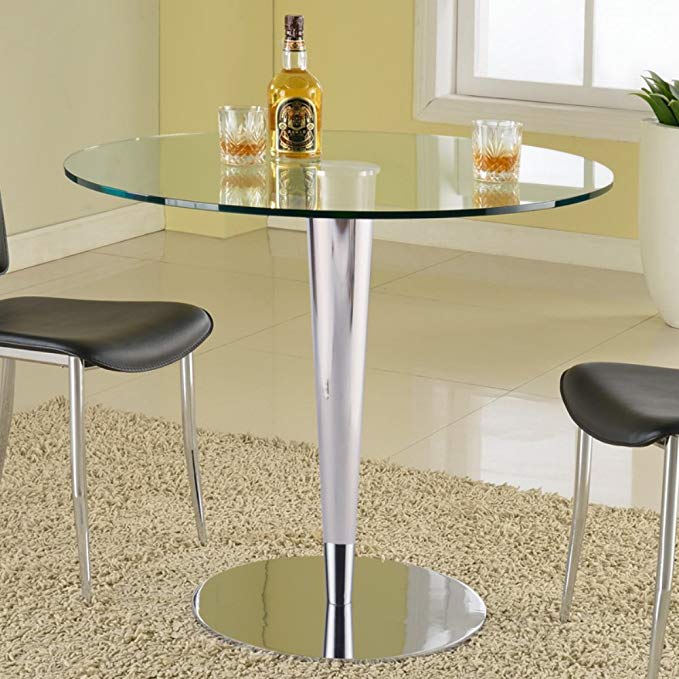 Chintaly Grand Dining Table with Glass Top