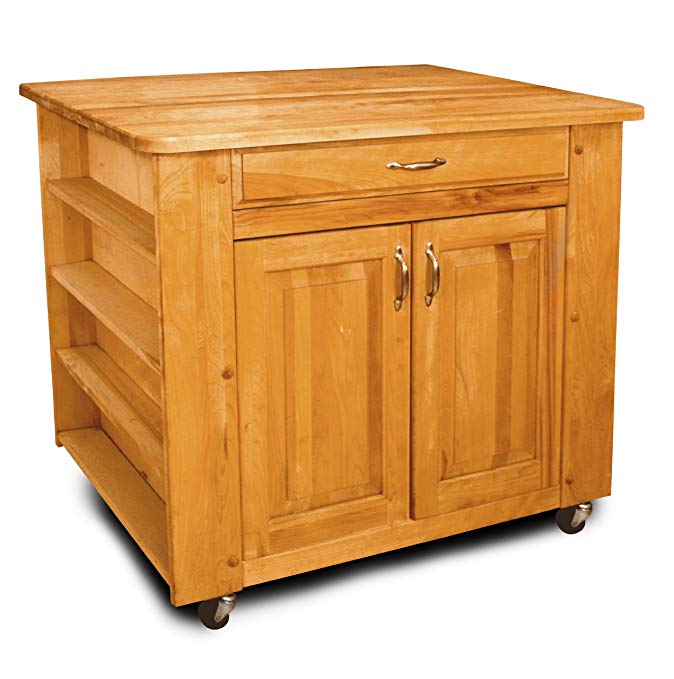 Catskill Craftsmen Deep Storage Island with Rectangle Top