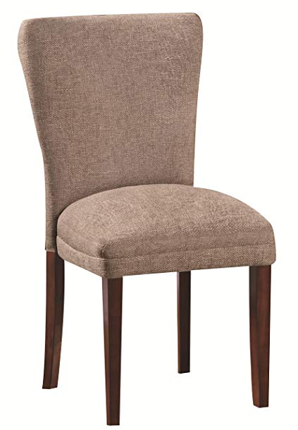 Coaster 104065 Home Furnishings Parson Chair (Set of 2), Beige