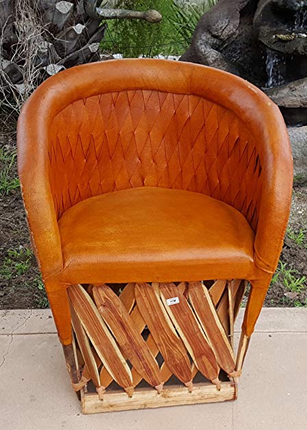 Weave back Mexican equipale chair