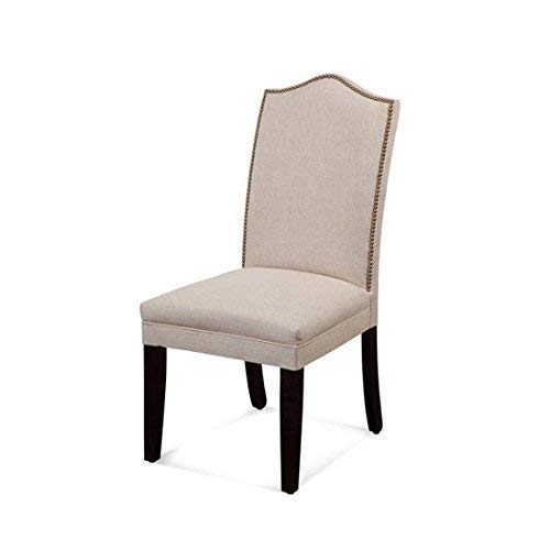 Bassett Mirror Nailhead Parsons Chair, Set of Two