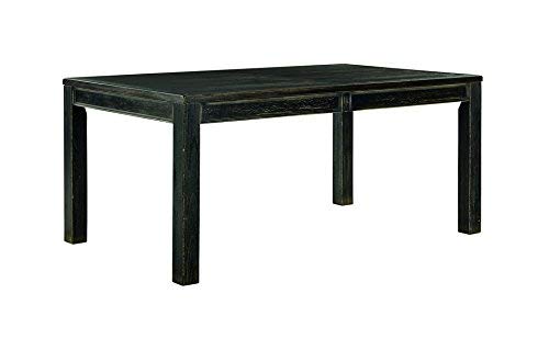 Ashley Furniture Signature Design - Gavelston Dining Room Table - Rustic Style - Black