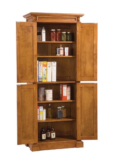 Pantry with Cottage Oak Finish