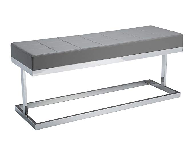 Sunpan Modern 13308 Viceroy Bench, Grey