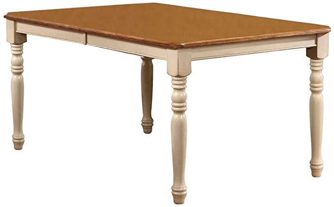 Iconic Furniture Rectangle Turned Leg Dining Table, 40