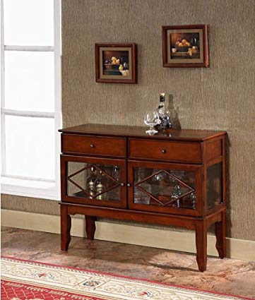 All Things Cedar HR12 Buffet Cabinet, Cherry