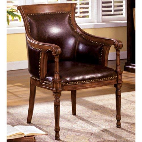 247SHOPATHOME IDF-AC6407 Armchairs, Espresso