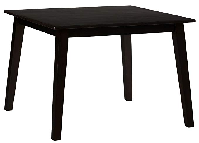 Jofran Simplicity Square Wood Dining Table in Espresso