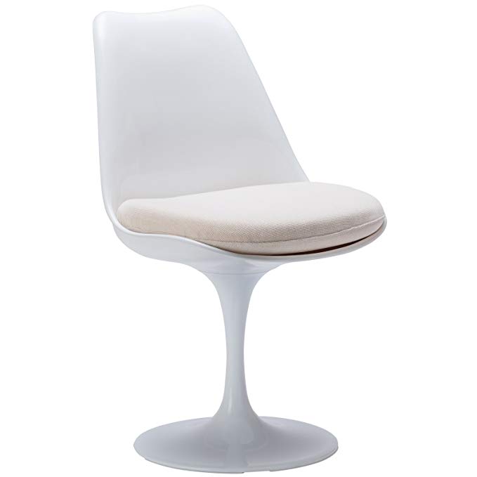 Poly and Bark Daisy Side Chair in White