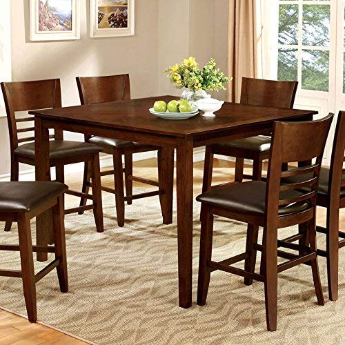 247SHOPATHOME IDF-3916PT-7PK Dining-Room, 7-Piece Set, Brown Cherry