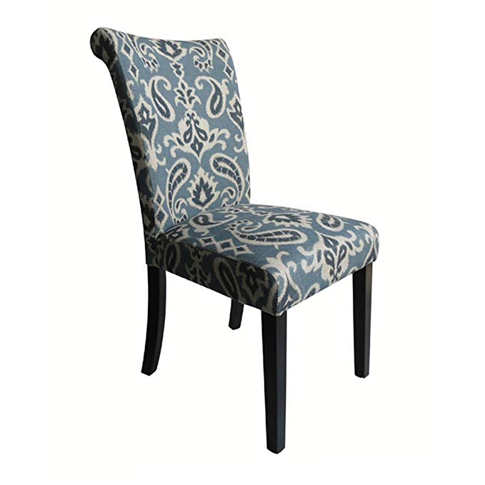 Monsoon Pacific Voyage Upholstered Dining Chairs, Blue, Set of 2