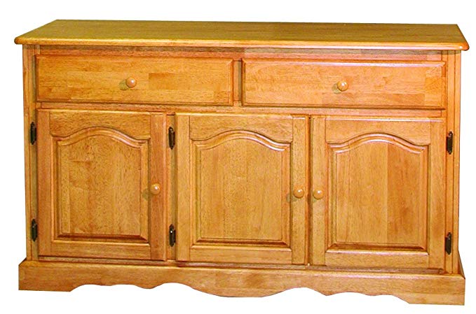 Sunset Trading Treasure Buffet in Light Oak Finish, Light Oak