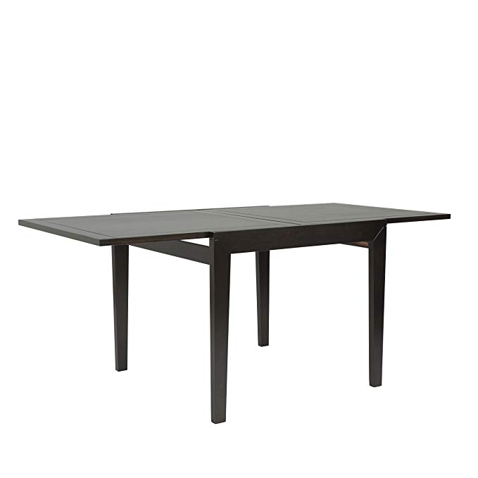 Euro Style Claudius Modern Wood Extension Dining Table, Wenge Finish