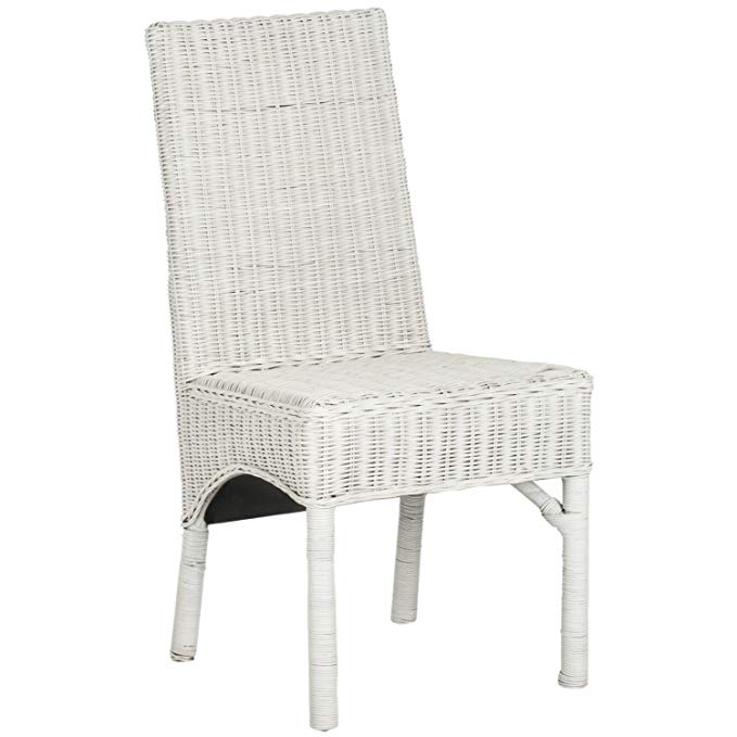 Safavieh Home Collection Sommerset White Dining Chair (Set of 2)