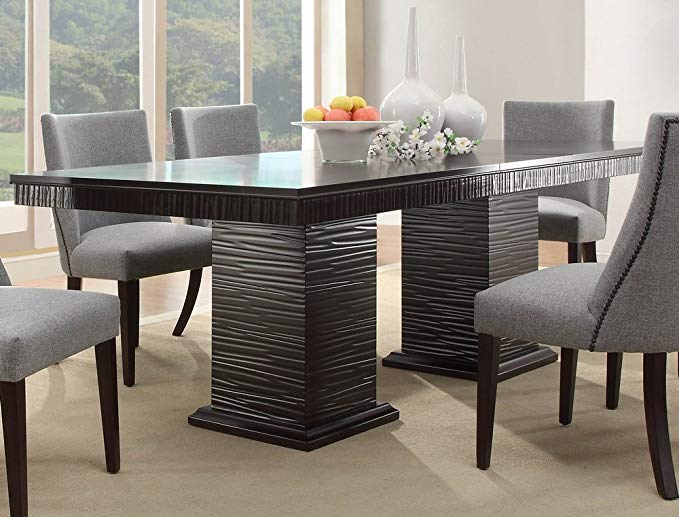 Trent Home Chicago Dining Table in Deep Espresso