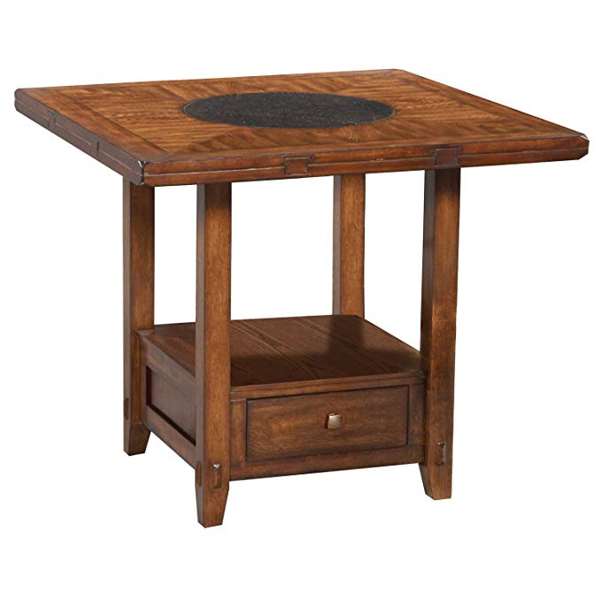 Winners Only, Inc. Zahara Round Dining Table w Drop Leaf