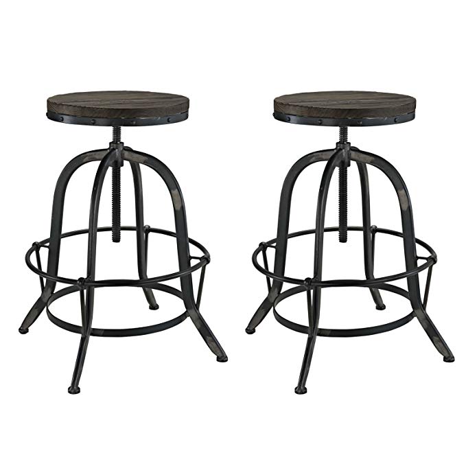 Modway Collect 2-Piece Dining Set, Black