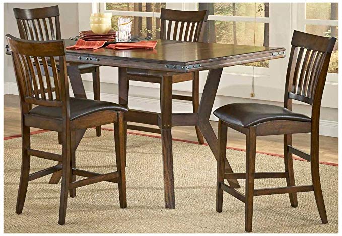 Hillsdale Furniture Arbor Hill 5 Pc Counter Height Dining Set