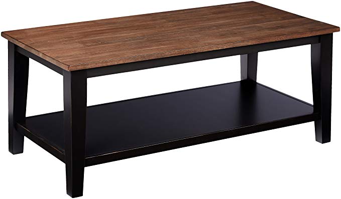 Simmons Casegoods 7558-45 Cocktail Table, Greige/Black