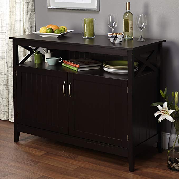 Simple Living Southport Espresso Dining Wood Contemporary Buffet by Simple Living