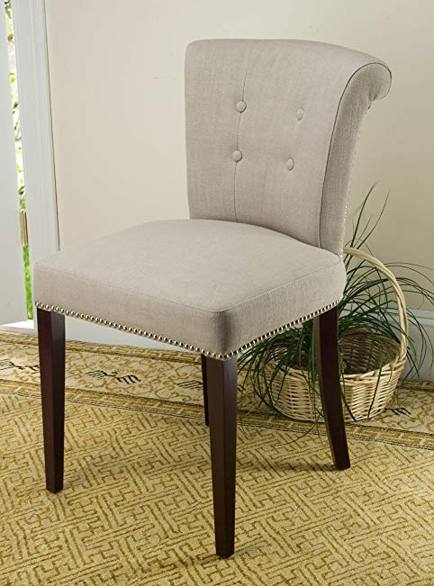 Safavieh Mercer Collection Kerri Side Chairs, Sand, Set of 2