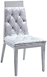 Milan Nicolette Tufted Side Chair, Set of 2