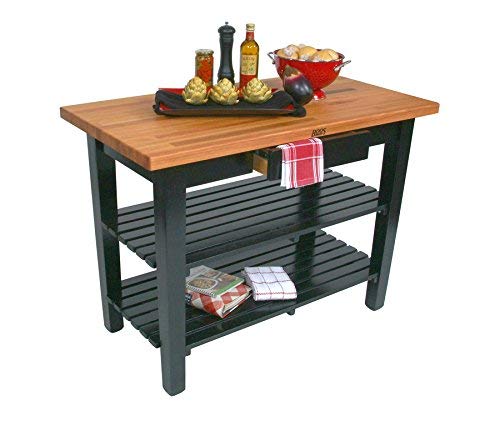 John Boos OC Oak Country Table - Blended Butcher Block Top, 36