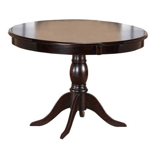 Hillsdale Furniture Traditional Dark Cherry Round Pedestal Dining Table