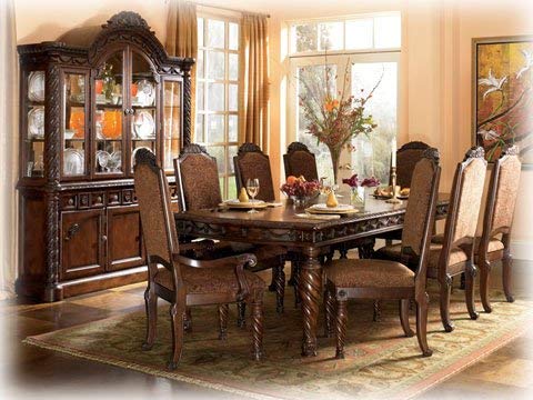 Ashley Furniture Signature Design - North Shore Dining Room Table - Dark Brown