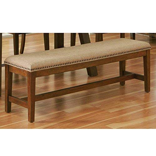 Coaster 105683 Home Furnishings Dining Bench, Weathered Acacia