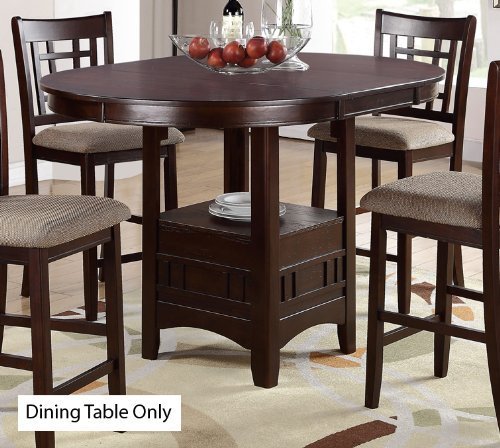 Poundex PDEX-F2345 Dining Tables, Brown