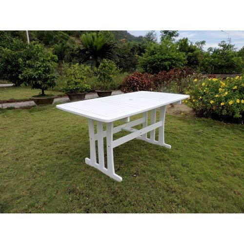 International Caravan TT-RE-07-AWT-IC Furniture Piece Acacia Rectangular Dining Table