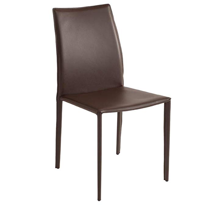 Nuevo Sienna Dining Chair in Brown - Set of 2