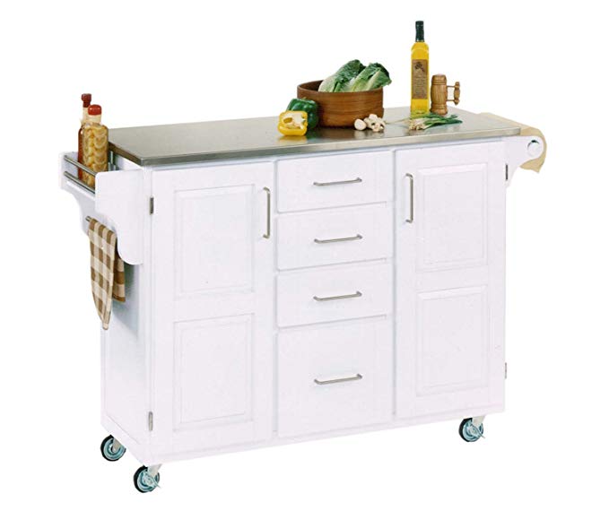 Home Styles 9100-1022 Create a Cart Program Kitchen, White