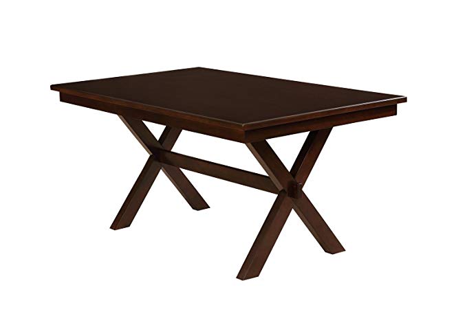 HOMES: Inside + Out IDF-3163T Housten Transitional Dining Table