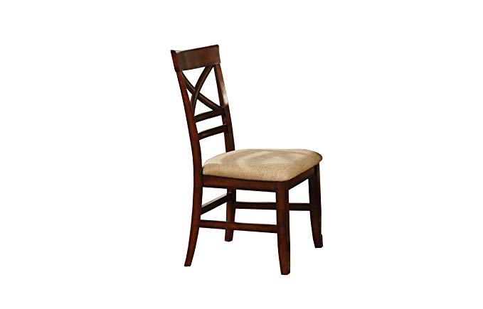 Topaz 20 in. X Back Side Chair - Set of 2