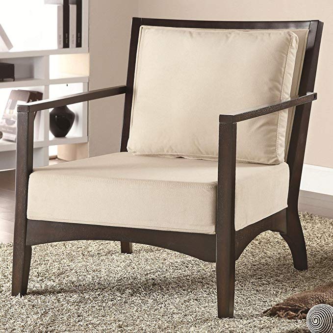 Coaster Accent Chair-Cream