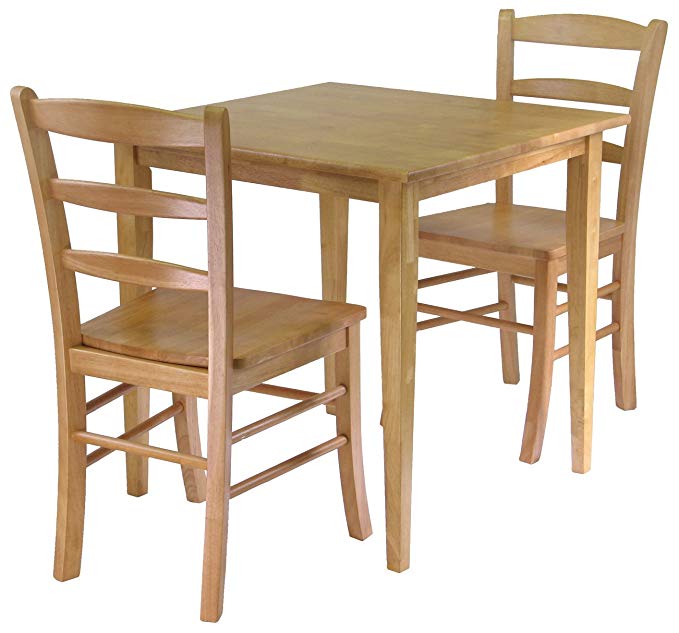 Groveland 3pc Dining Set, Square Table with 2 Chairs