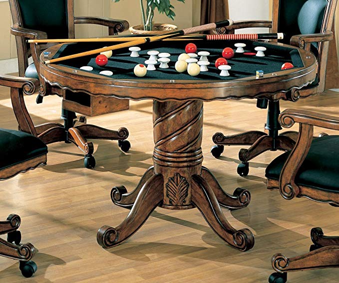 Three-in-One Game Table in Oak - Coaster