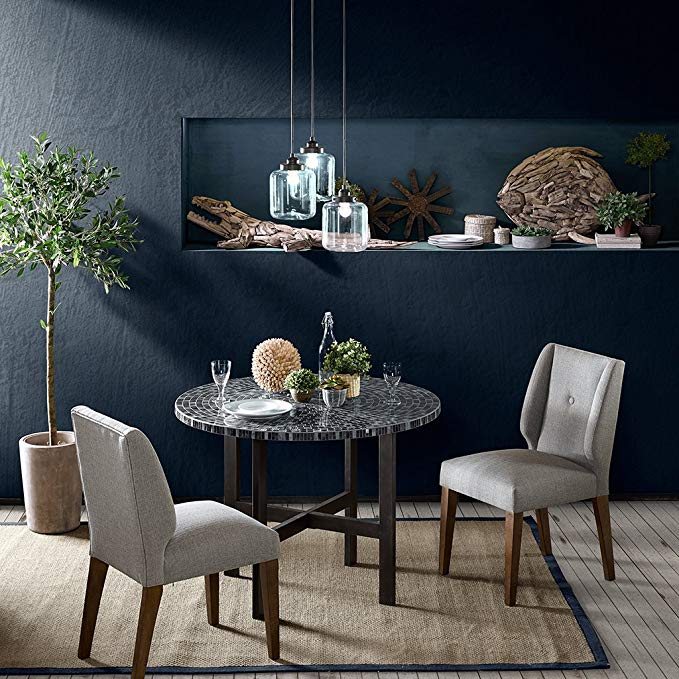 INK+IVY Mosaic Round Dining Table