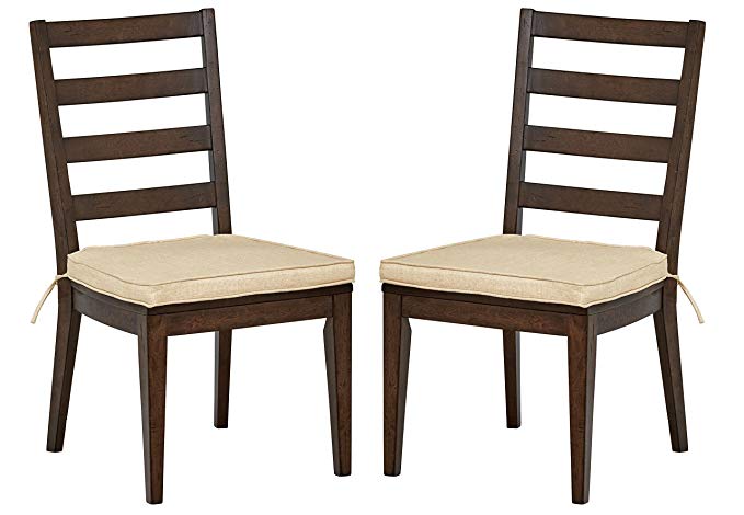 Stone & Beam Dunbar Modern 2-Pack Ladderback Side Chairs, 38