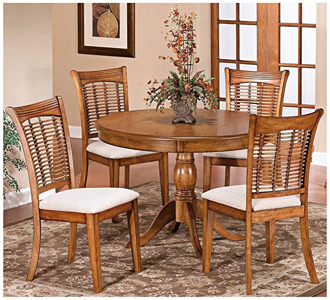 Hillsdale Furniture Pedestal Dining Table Set